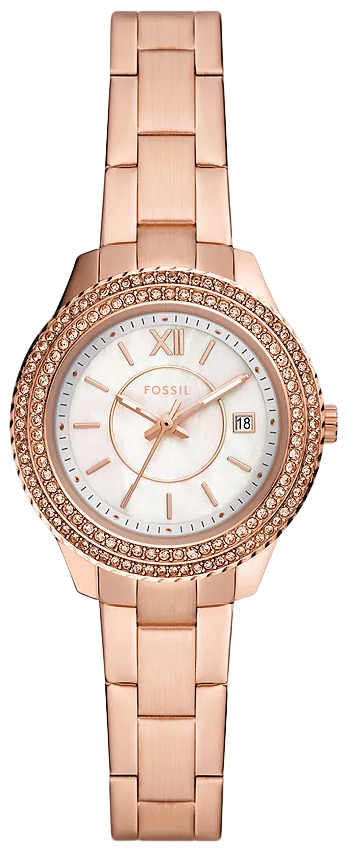 STELLA MINI Rose Gold Stainless Steel 30mm Fossil ES5136 