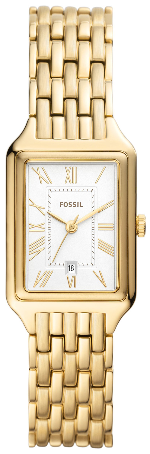 RAQUEL Gold Stainless Steel 23mm Fossil ES5220 