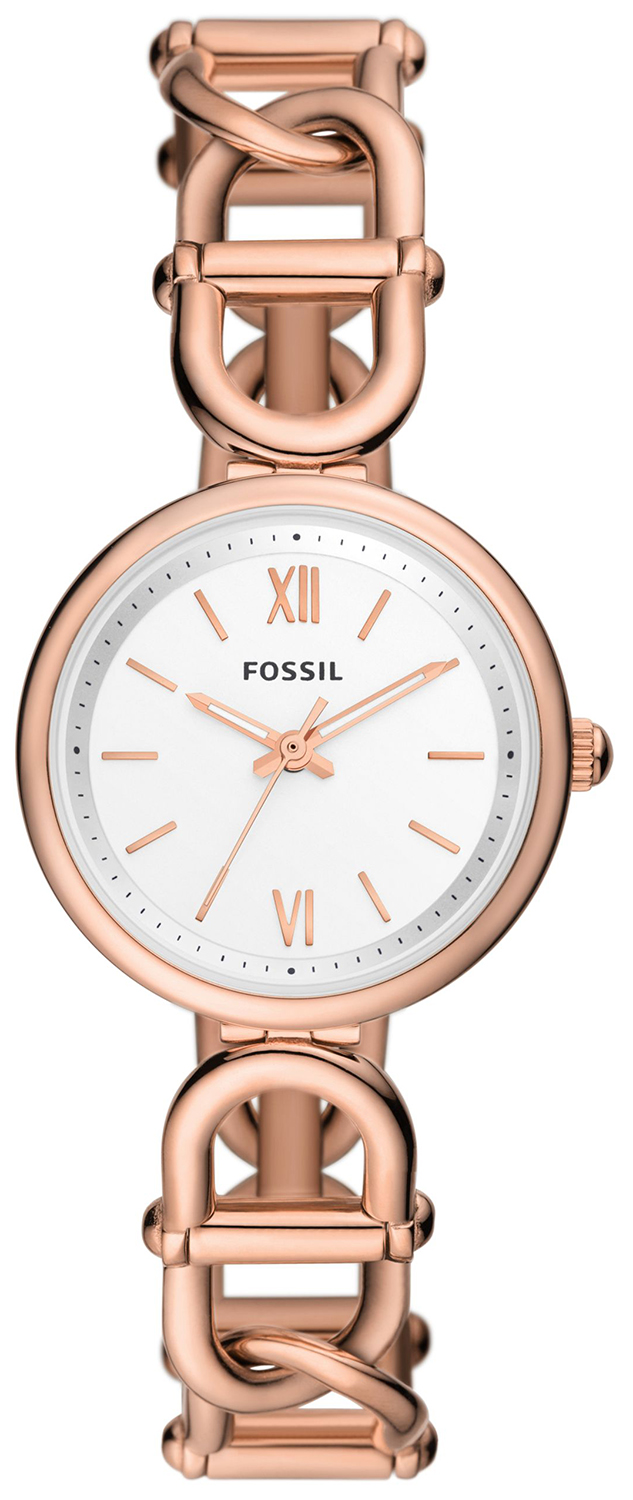 CARLIE SIGNATURE CHAIN Gold Stainless Steel 30mm Fossil ES5273 
