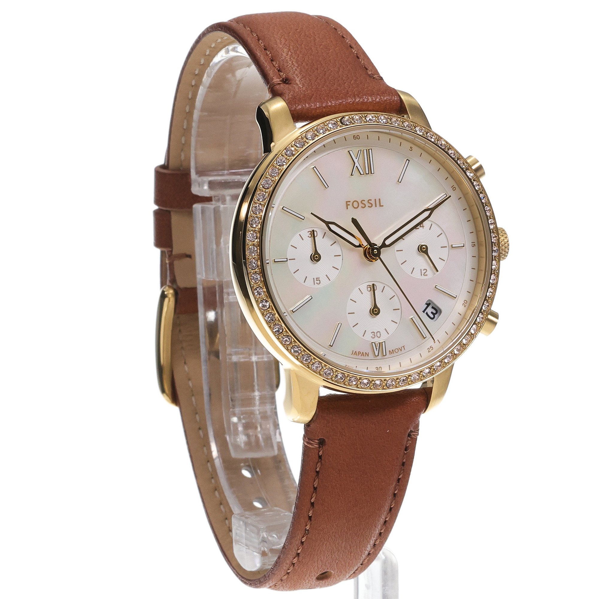 Fossil ES5278 zegarek złoty fashion-modowy Damskie pasek - miniatura 3