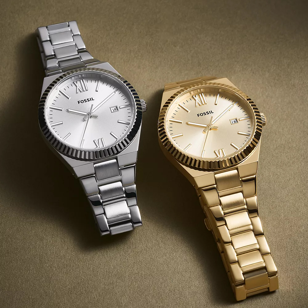 Fossil ES5299 zegarek złoty klasyczny Damskie bransoleta - miniatura 9