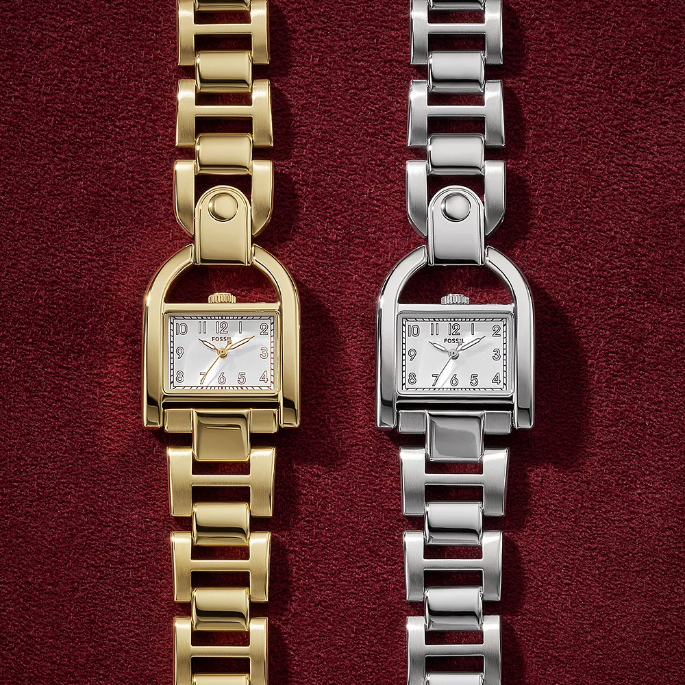Fossil ES5327 zegarek złoty fashion-modowy Damskie bransoleta - miniatura 9