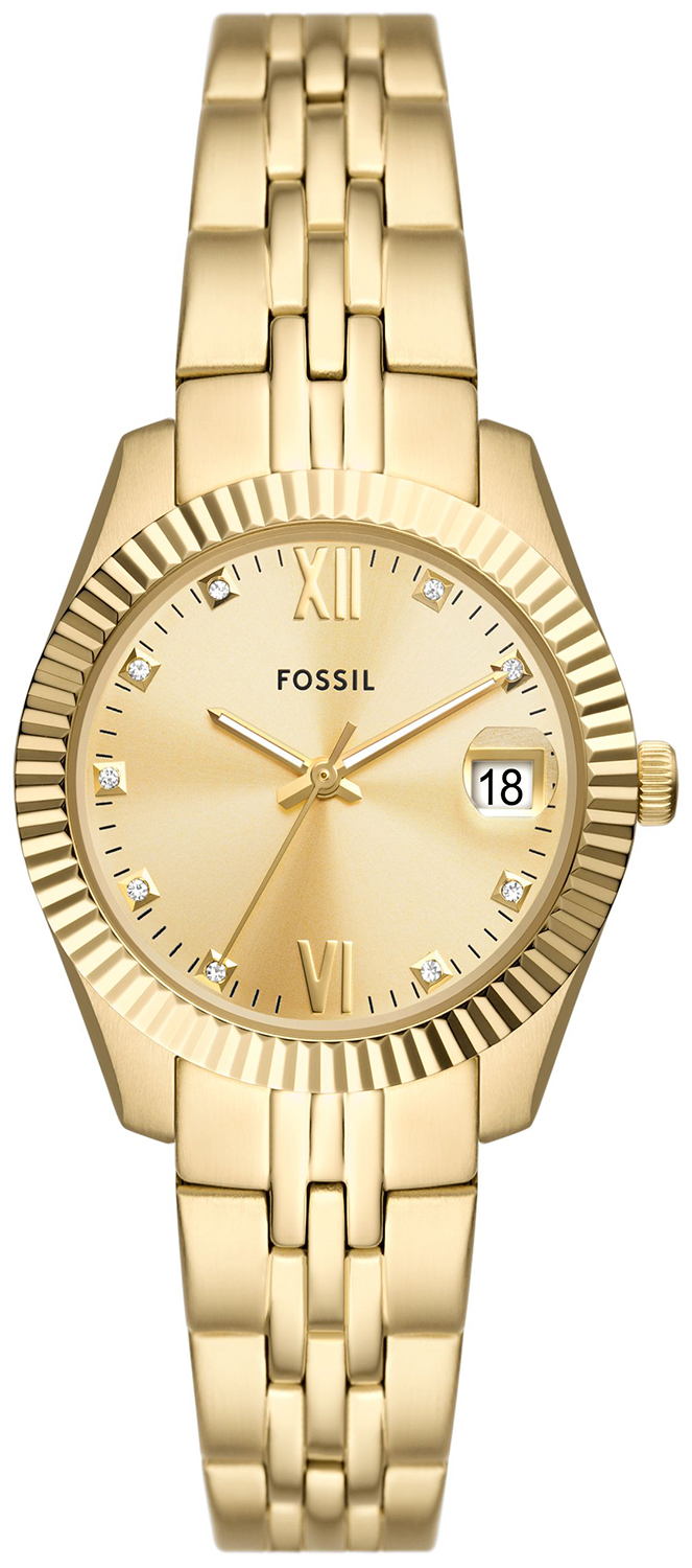SCARLETTE Gold Stainless Steel 32mm Fossil ES5338 