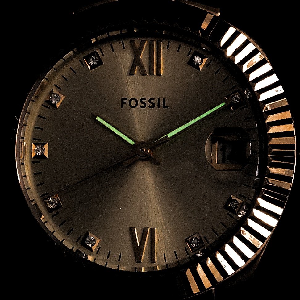 Fossil ES5338 SCARLETTE Gold Stainless Steel 32mm Damskie fashion-modowy zegarek złoty - miniatura 5