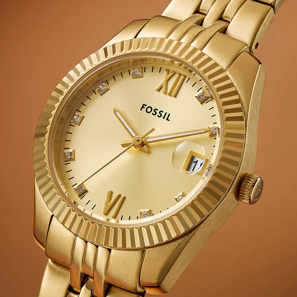 Fossil ES5338 zegarek złoty fashion-modowy Damskie bransoleta - miniatura 8