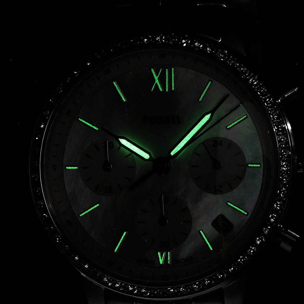Fossil ES5357 Damskie NEUTRA CHRONO Stainless Steel 36mm zegarek damski fashion-modowy mineralne - miniatura 5