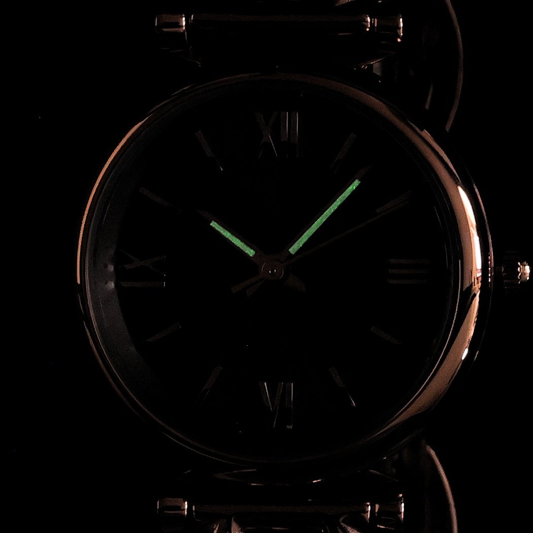 Fossil ES5378SET Rose Gold Stainless Steel 28mm Fossil elegancki zegarek różowe złoto
