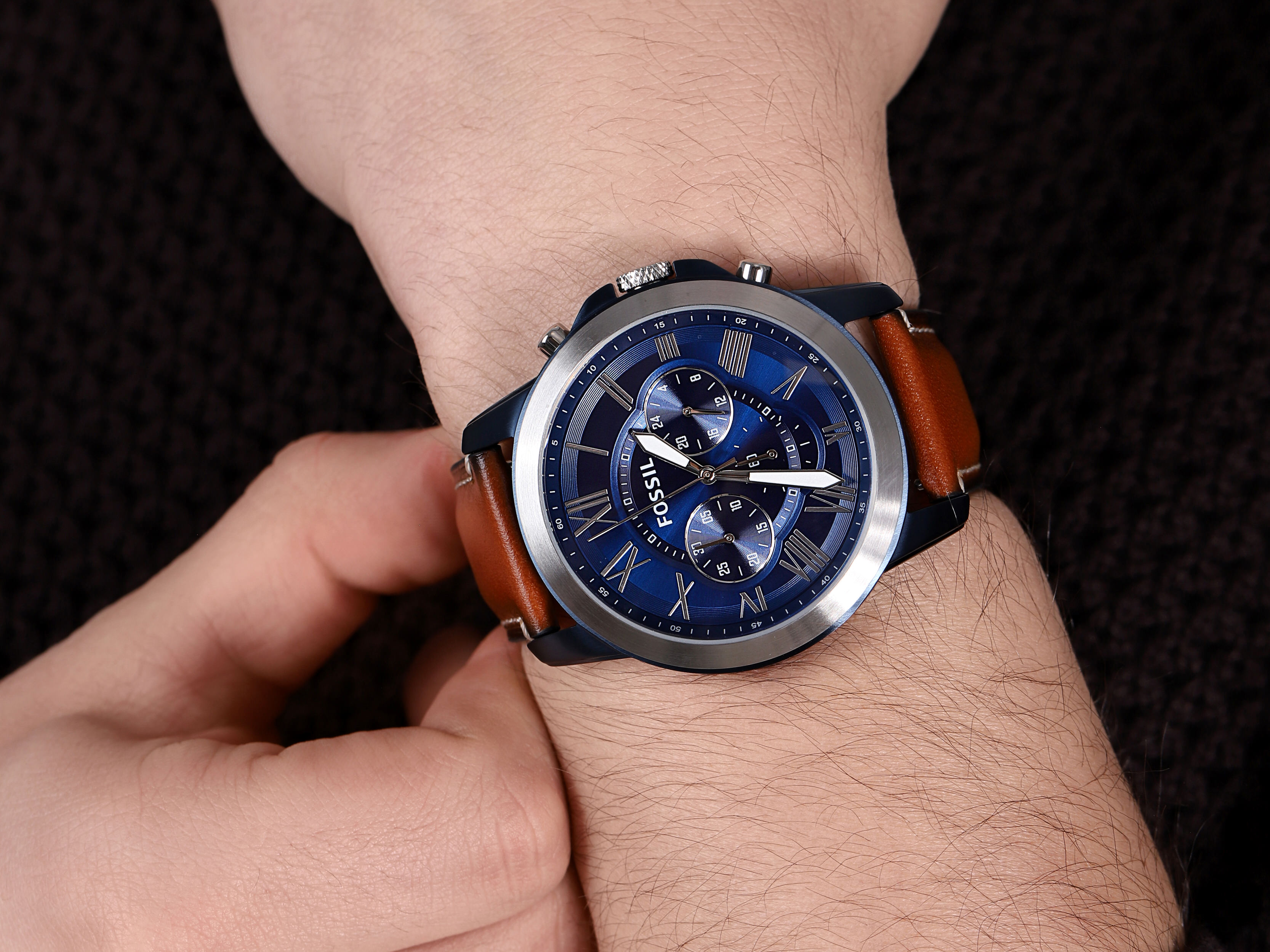 Fossil FS5151 GRANT zegarek sportowy Grant - miniatura 4