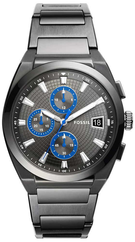 Zegarek Fossil EVERETT CHRONO męski szary FS5830-POWYSTAWOWY - miniatura 1