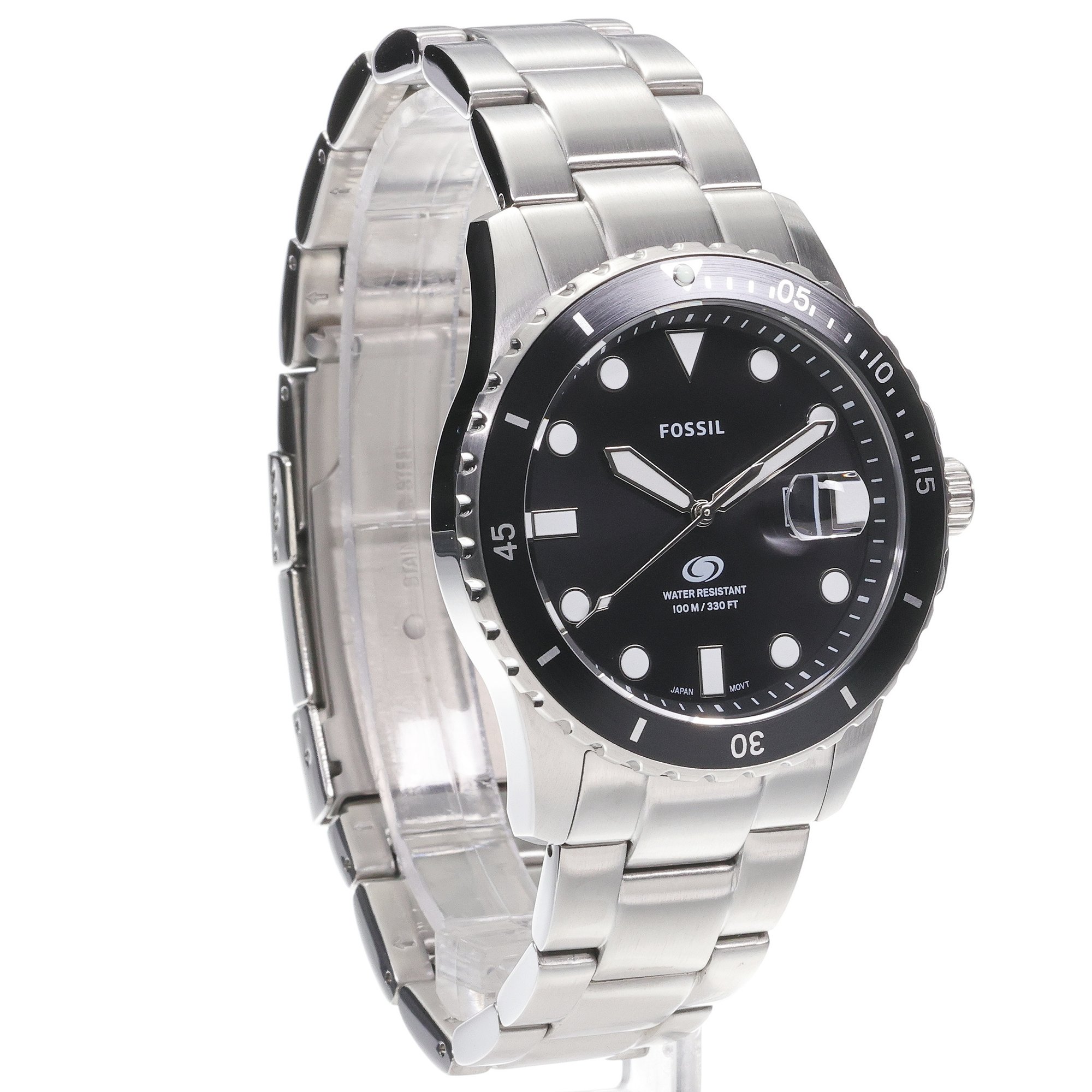 Fossil FS6032 zegarek srebrny klasyczny Męskie bransoleta - miniatura 3