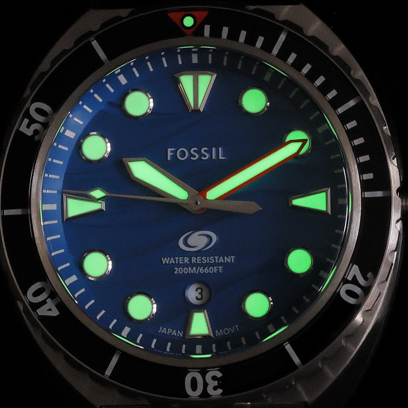 Fossil FS6064 Męskie Breaker zegarek męski klasyczny mineralne - miniatura 5