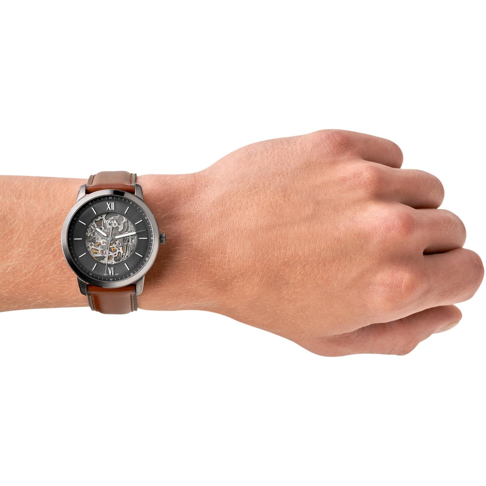 Fossil ME3161 Neutra NEUTRA AUTOMATIC zegarek męski klasyczny mineralne - miniatura 5