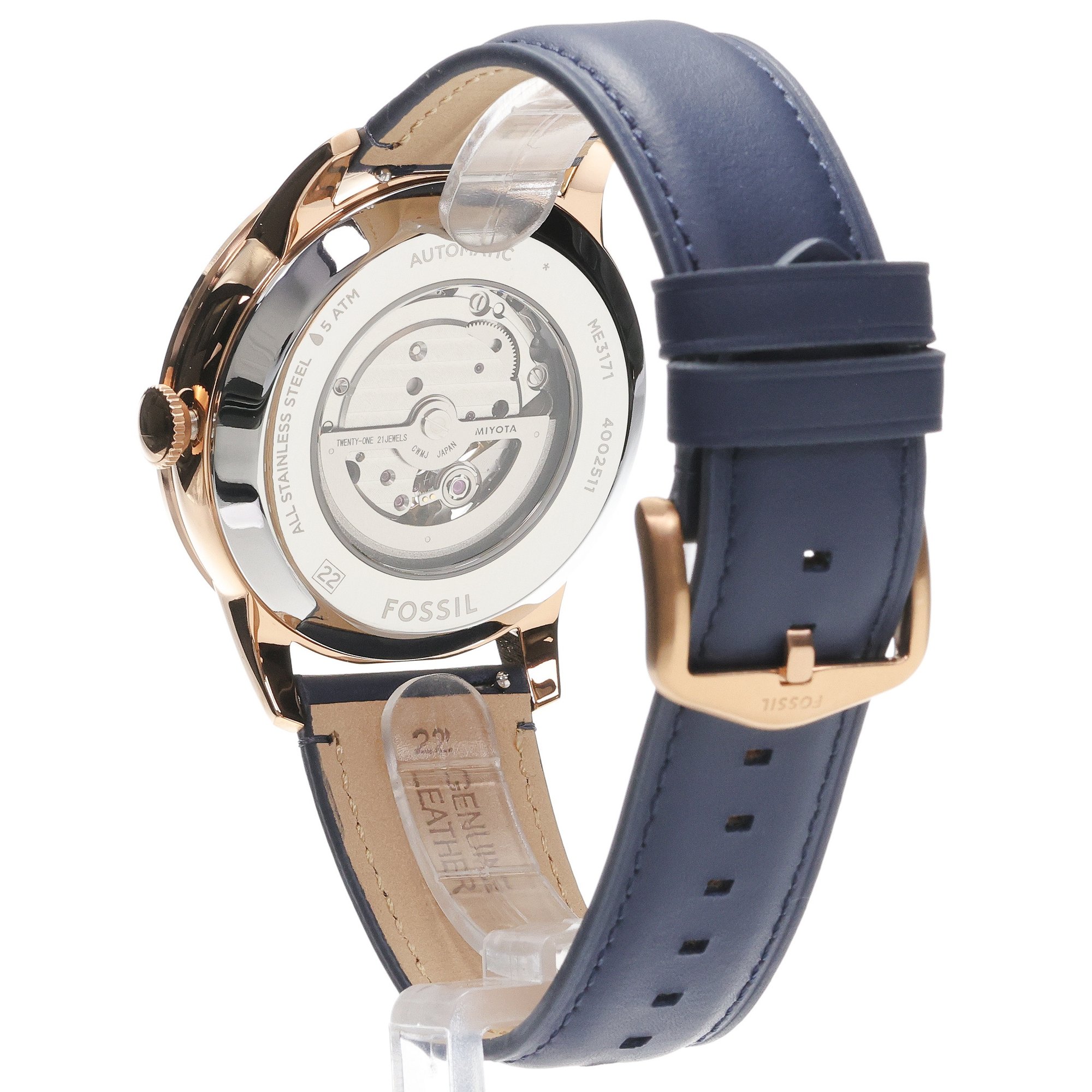 Fossil ME3171 Townsman TOWNSMAN zegarek męski klasyczny mineralne - miniatura 4