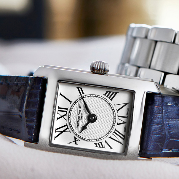 Frederique Constant FC-200MC16 Classics CLASSICS CARREE LADIES zegarek damski klasyczny szafirowe - miniatura 5