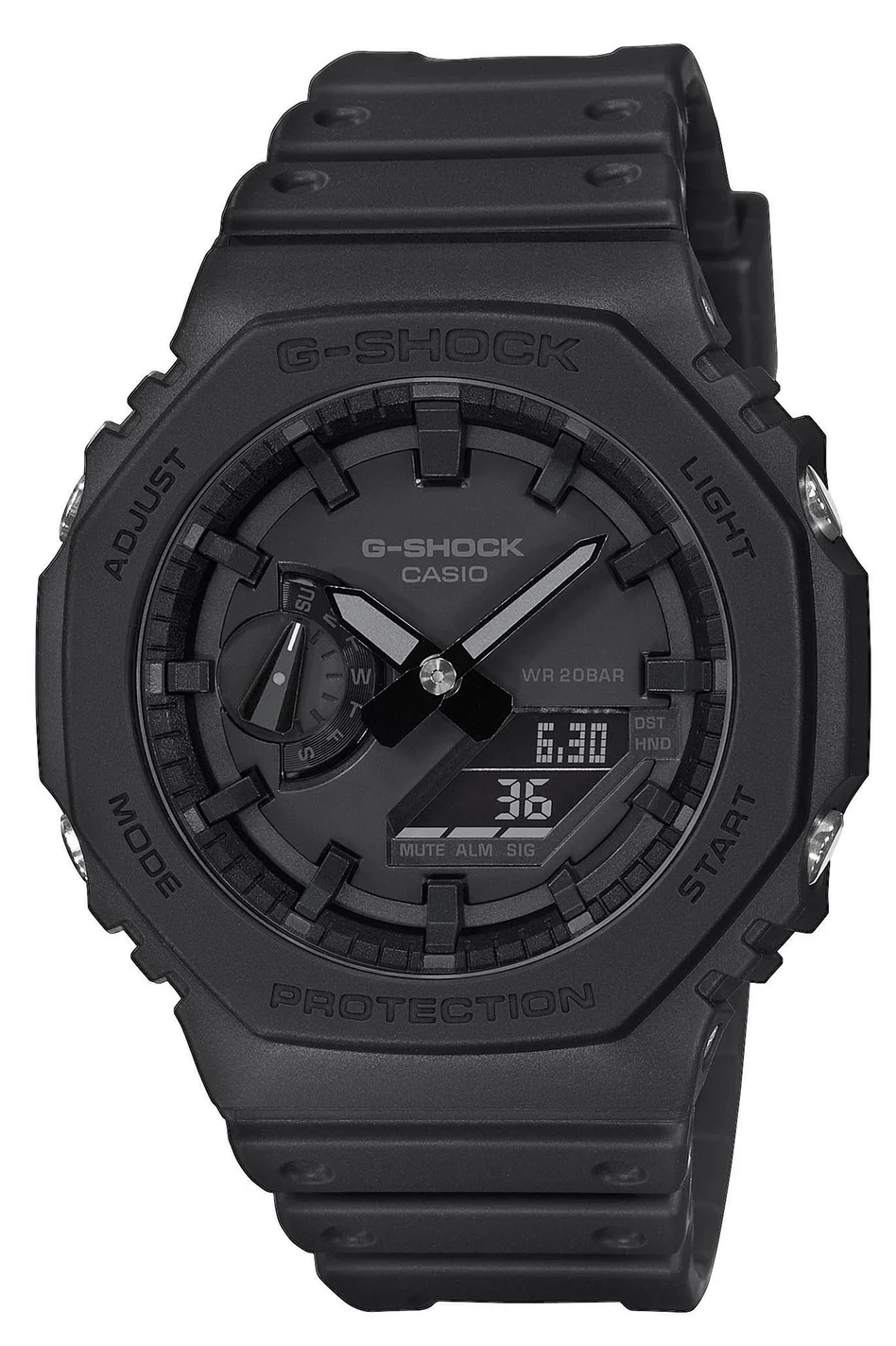 Octagon Black "CasiOak" Carbon Core Guard Casio G-SHOCK GA-2100-1A1ER 