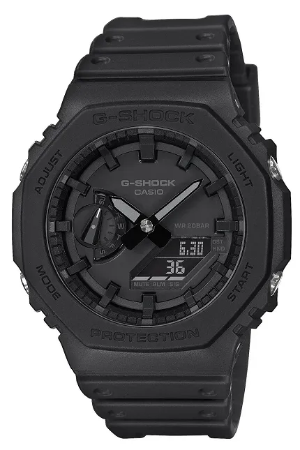 G-SHOCK GA-2100-1A1ER G-SHOCK Original Octagon Black CasiOak Carbon Core Guard - zdjęcie 1