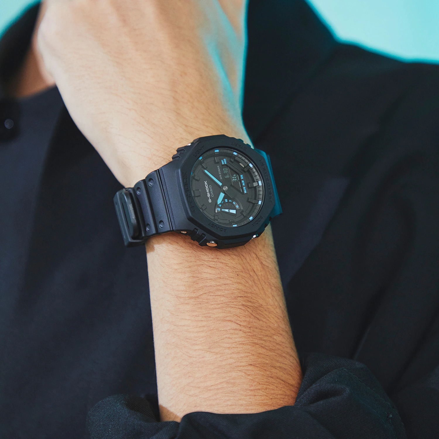 G-SHOCK GA-2100-1A2ER zegarek męski G-SHOCK - miniatura 2