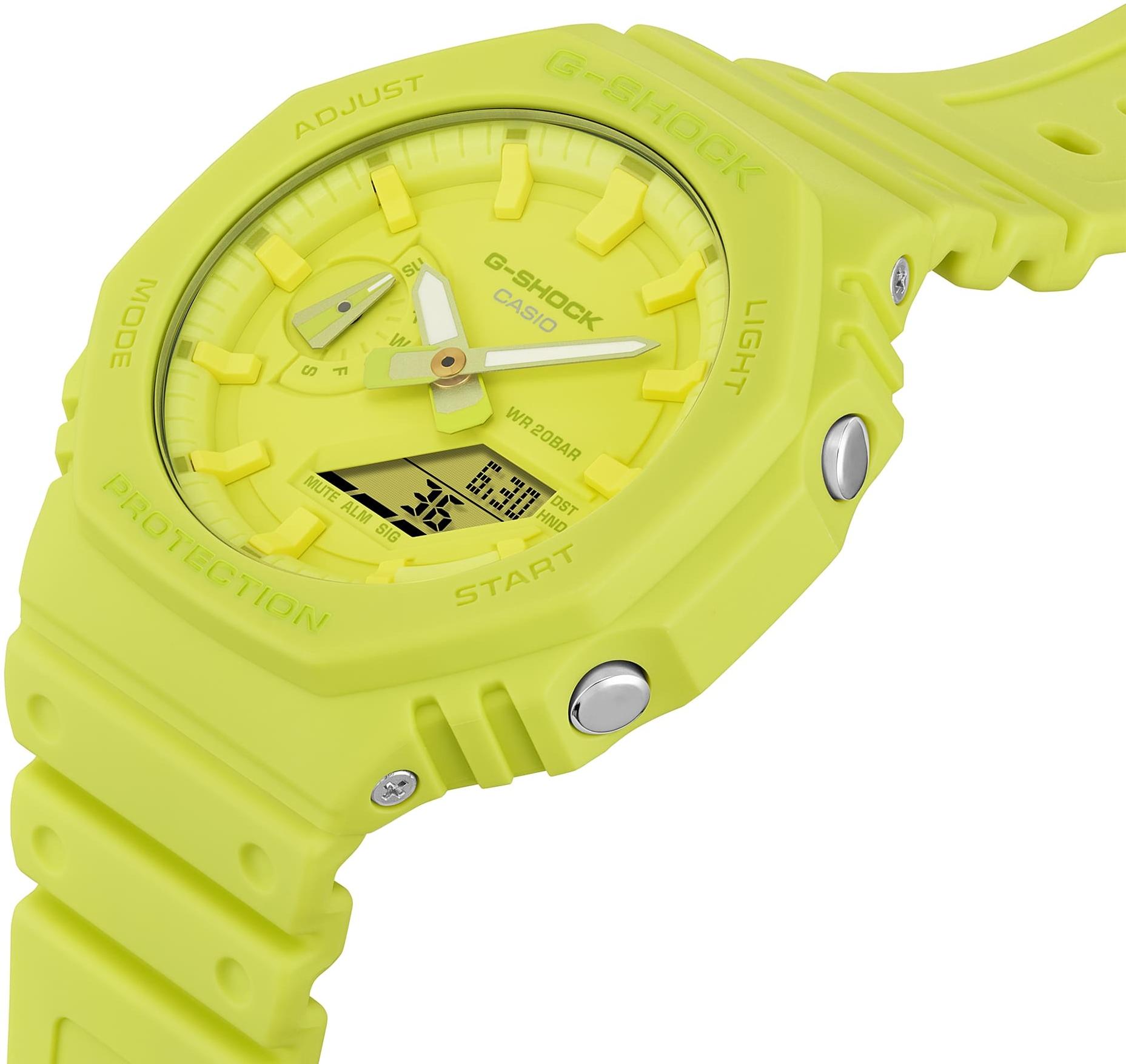 G-SHOCK GA-2100-9A9ER G-SHOCK TONE ON TONE zegarek sportowy G-SHOCK Original - miniatura 4