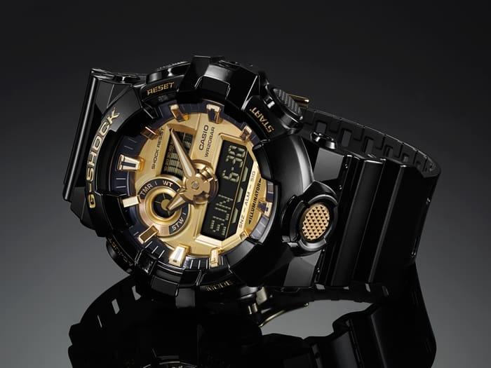 G-SHOCK GA-710GB-1AER zegarek męski G-SHOCK Style czarny - miniatura 9