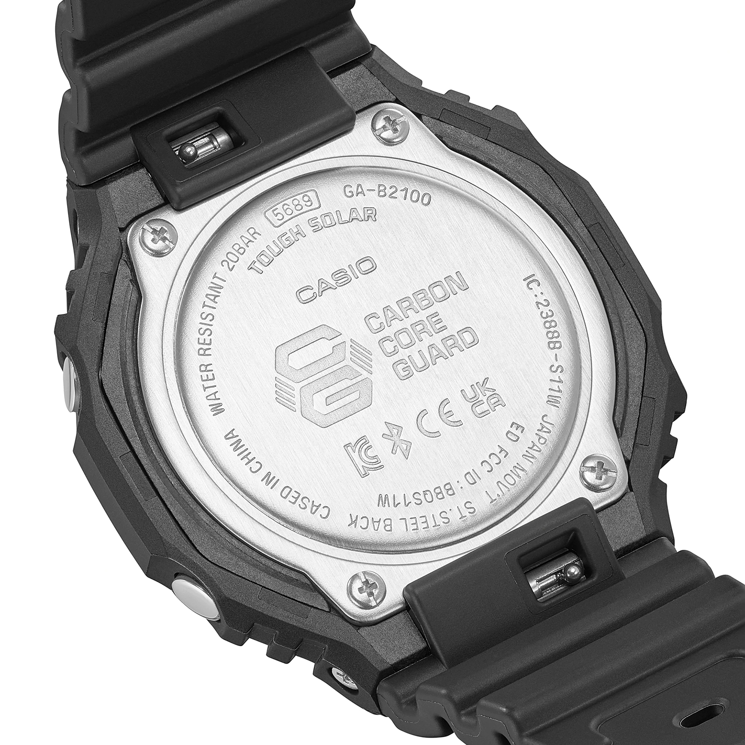 G-SHOCK GA-B2100-1AER G-SHOCK zegarek męski sportowy mineralne - miniatura 8