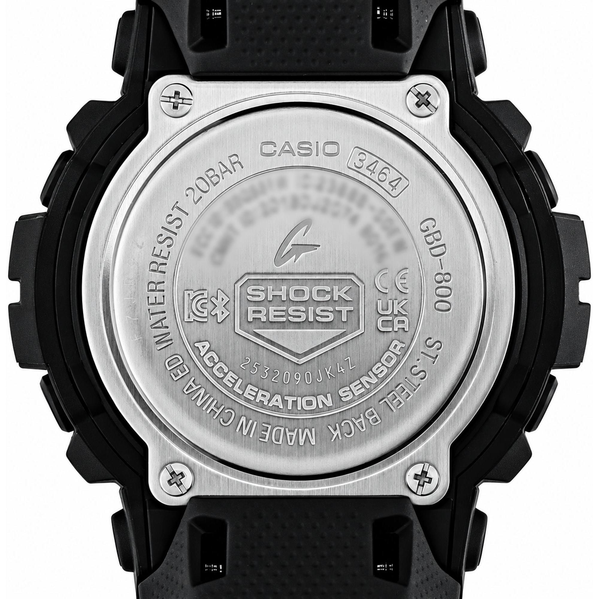 G-SHOCK GBD-800-1BER zegarek męski G-SHOCK G-SQUAD czarny - miniatura 9
