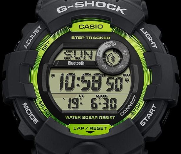 G-SHOCK GBD-800-8ER G-SQUAD G-SHOCK G-SQUAD sportowy zegarek szary - miniatura 8