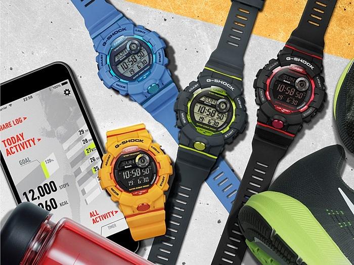G-SHOCK GBD-800-8ER zegarek męski G-SHOCK G-SQUAD szary - miniatura 11