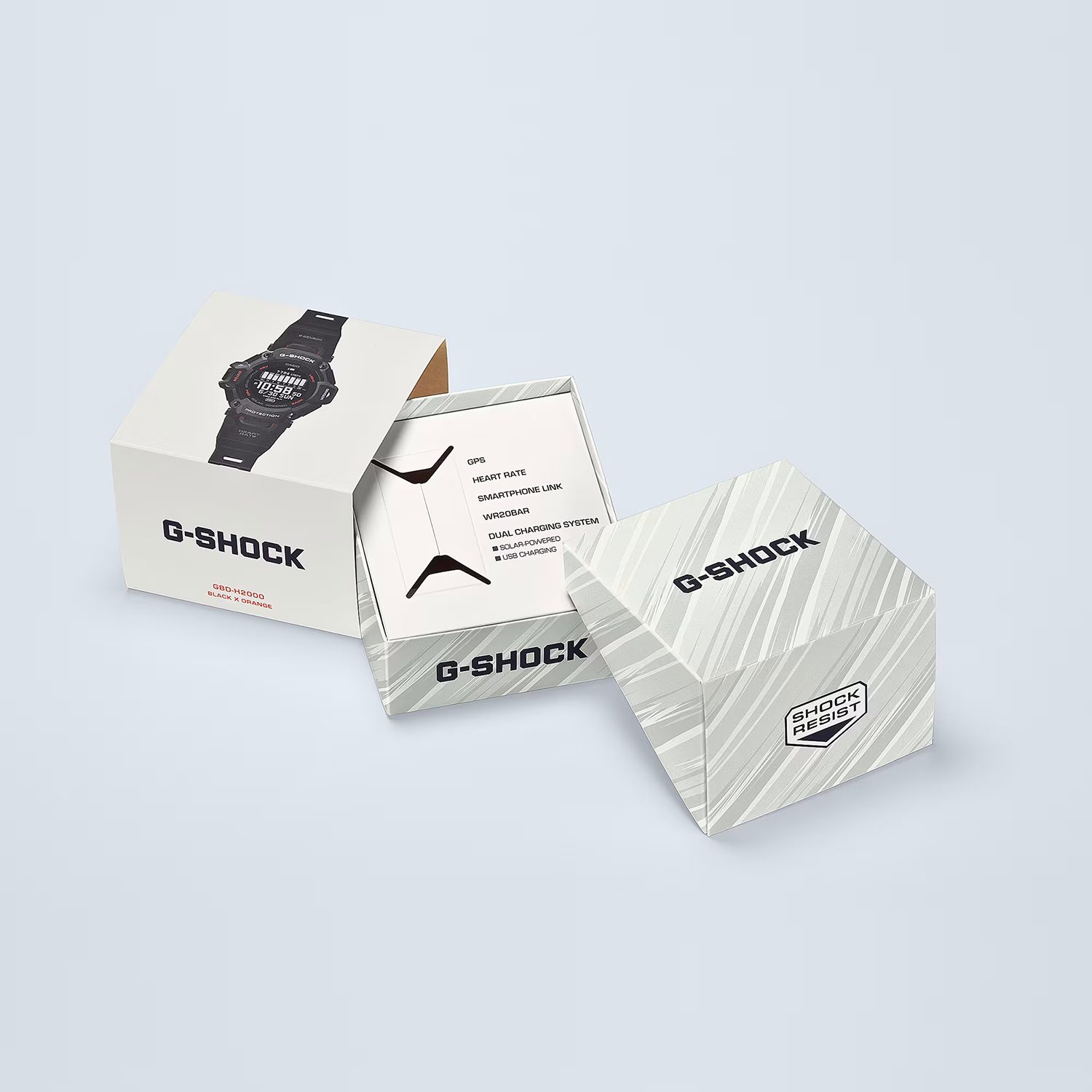 G-SHOCK GBD-H2000-1AER zegarek męski G-SHOCK G-SQUAD czarny - miniatura 12
