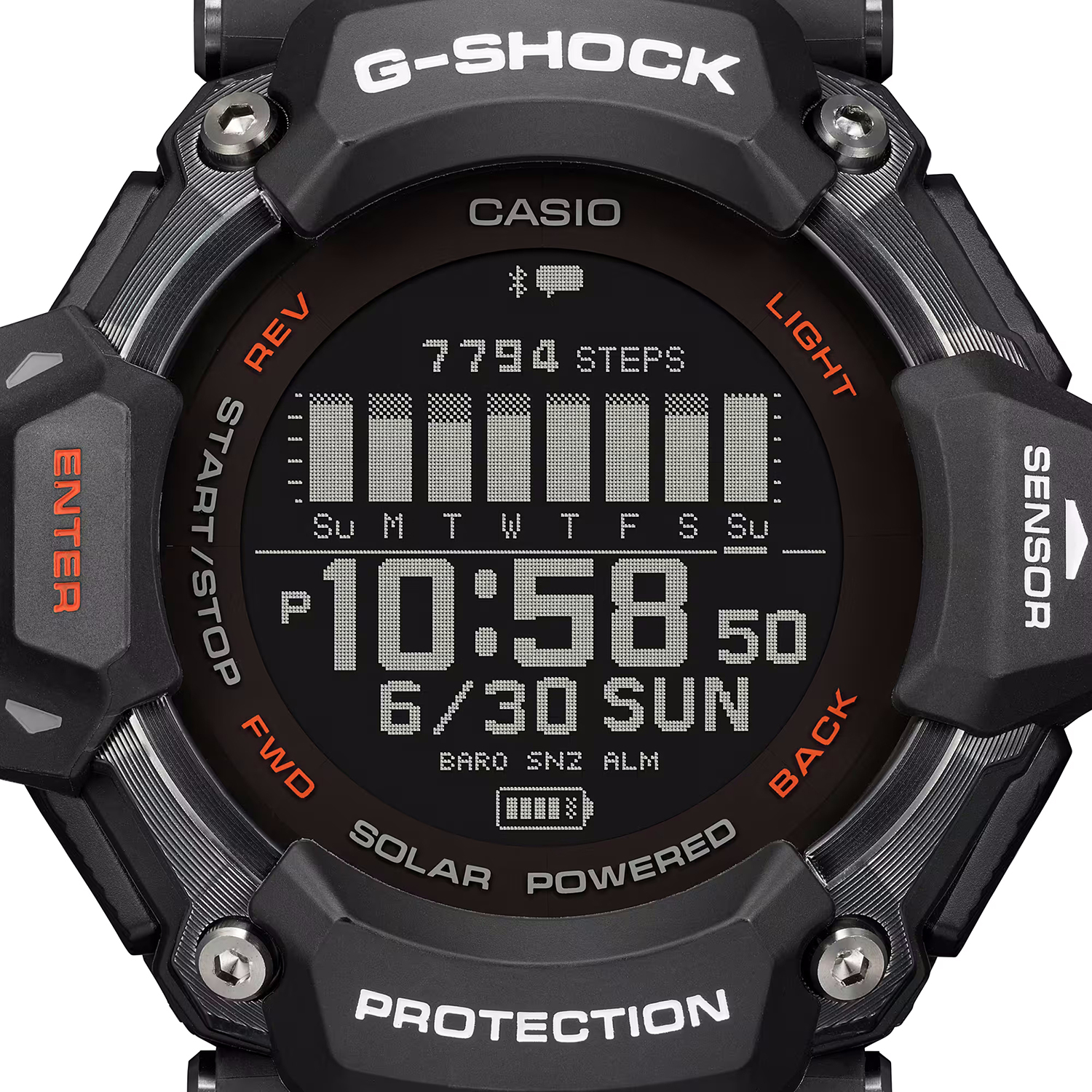 G-SHOCK GBD-H2000-1AER zegarek sportowy G-SHOCK G-SQUAD - miniatura 3