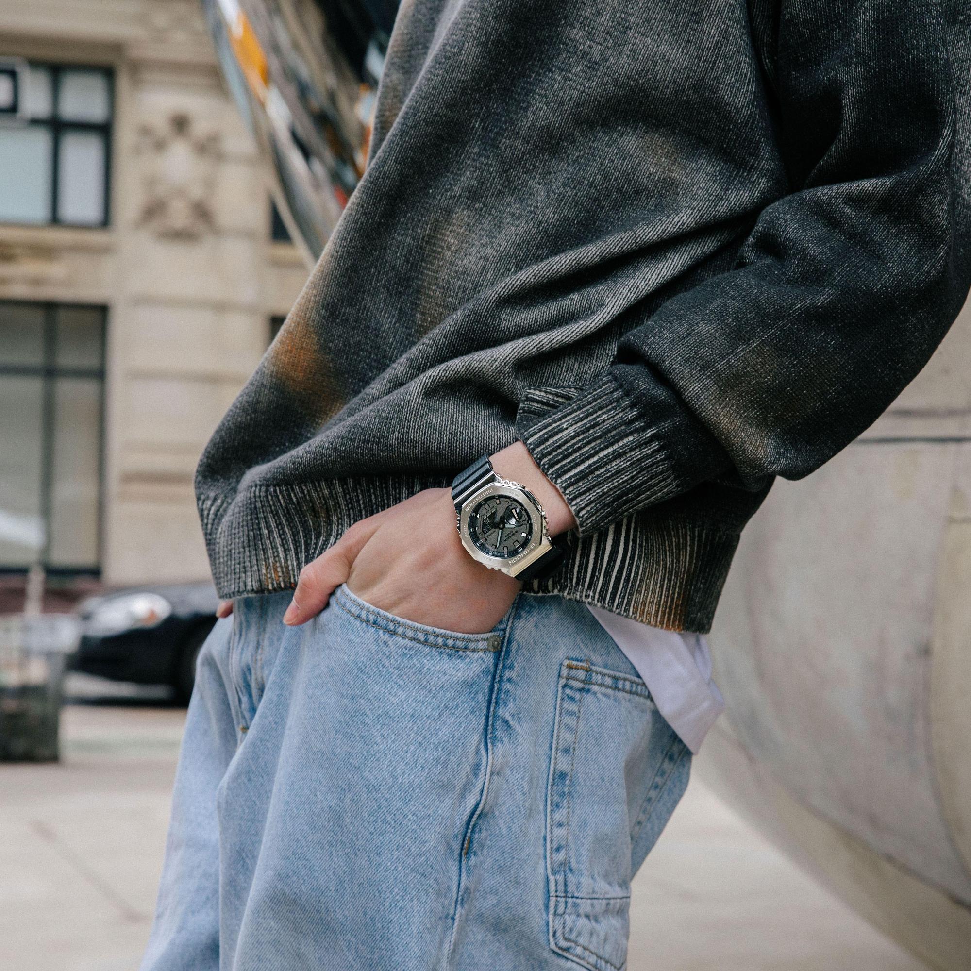 G-SHOCK GM-2100-1AER zegarek męski sportowy G-SHOCK Original pasek - miniatura 12