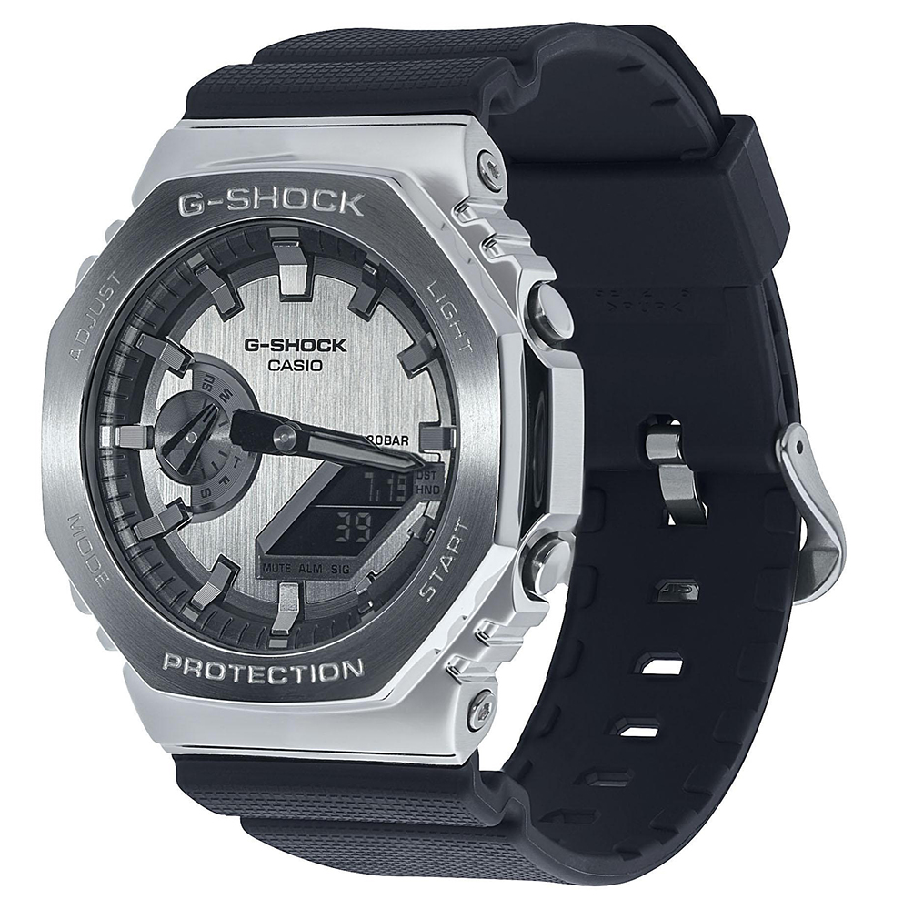 G-SHOCK GM-2100-1AER zegarek szary sportowy G-SHOCK Original pasek - miniatura 4