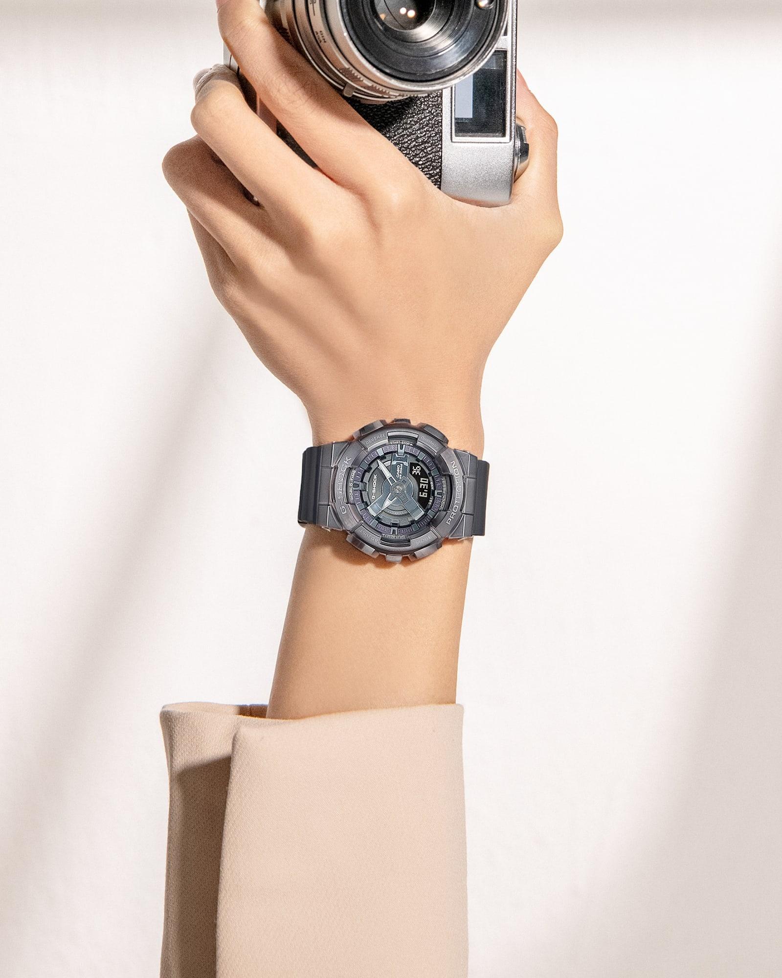G-SHOCK GM-S110B-8AER damski zegarek G-SHOCK Original pasek - miniatura 5