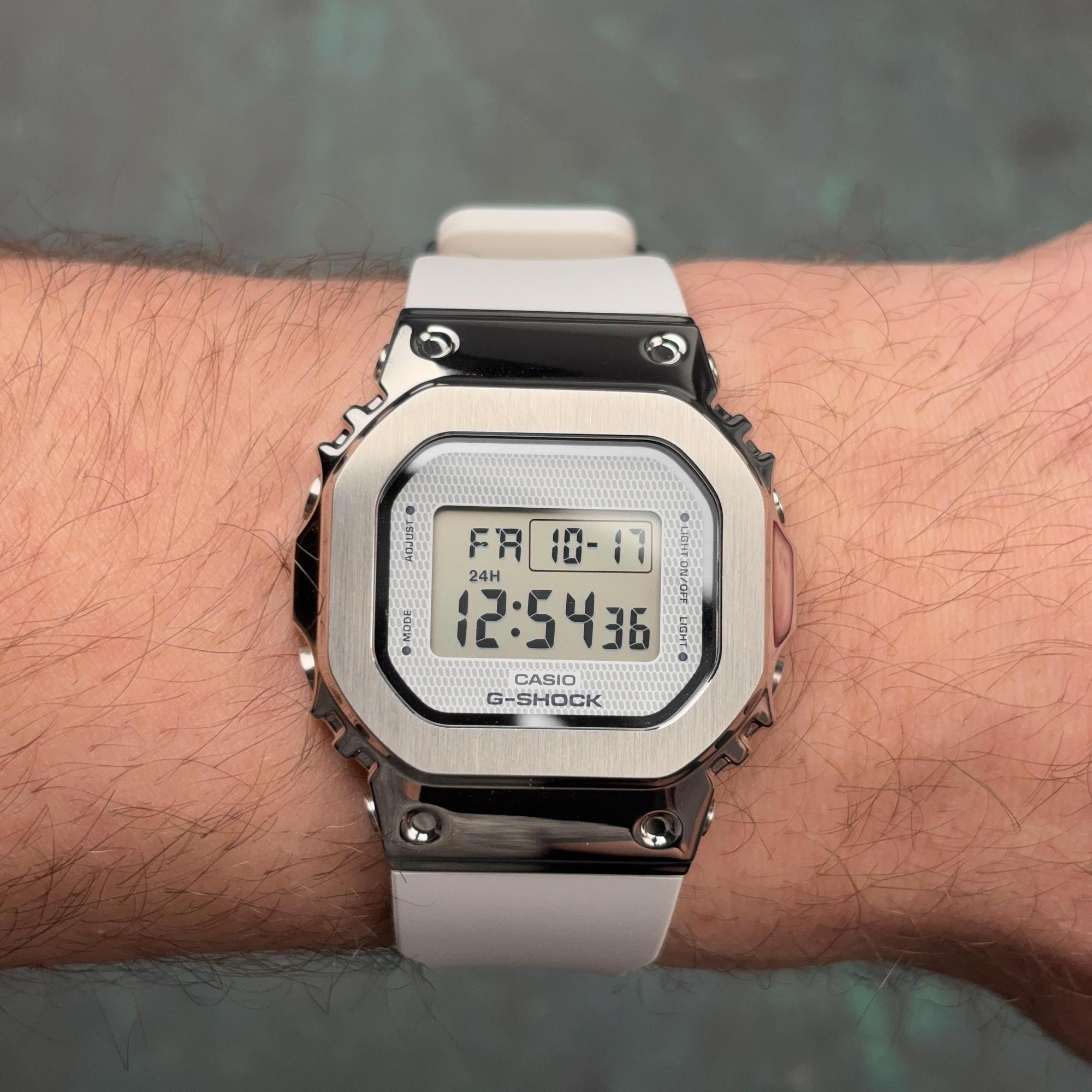 G-SHOCK GM-S5600LC-7ER G-Shock Lovers Collection G-SHOCK Original sportowy zegarek srebrny - miniatura 9