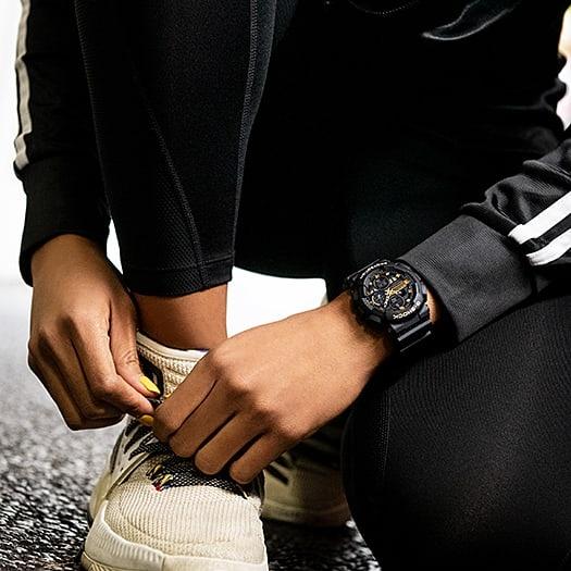 G-SHOCK GMA-S140M-1AER G-SHOCK S-Series sportowy zegarek czarny - miniatura 7