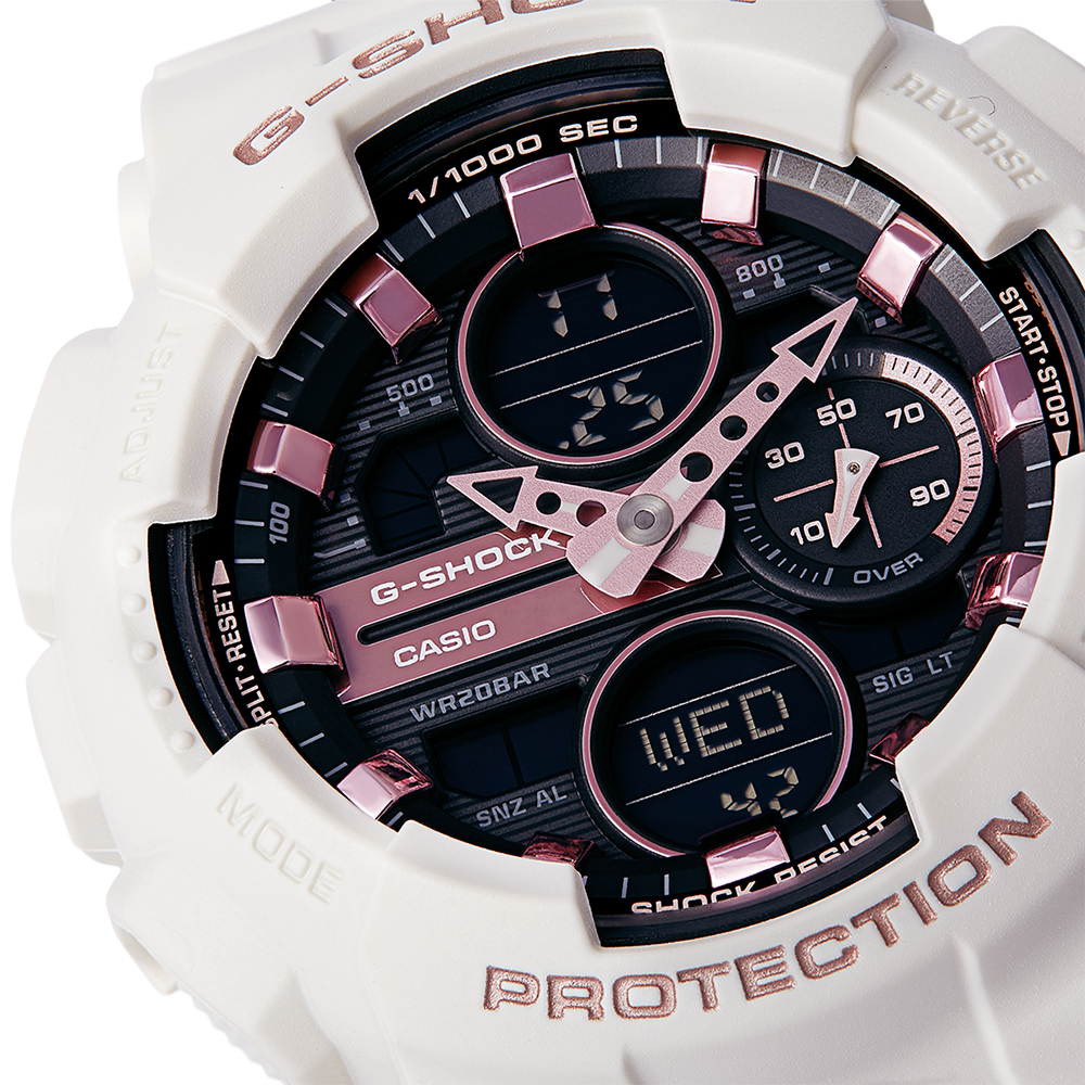 G-SHOCK GMA-S140M-7AER zegarek damski sportowy G-SHOCK S-Series pasek - miniatura 3