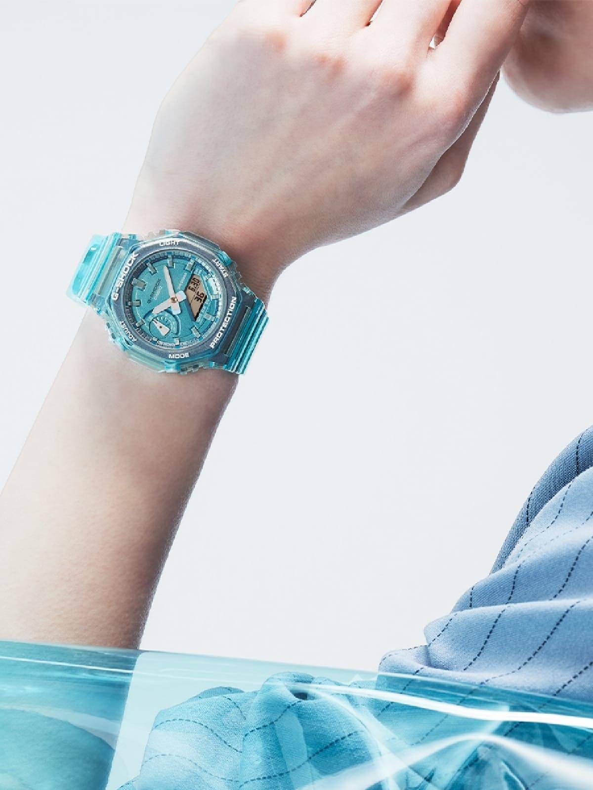 G-SHOCK GMA-S2100SK-2AER zegarek damski sportowy G-SHOCK S-Series pasek - miniatura 8