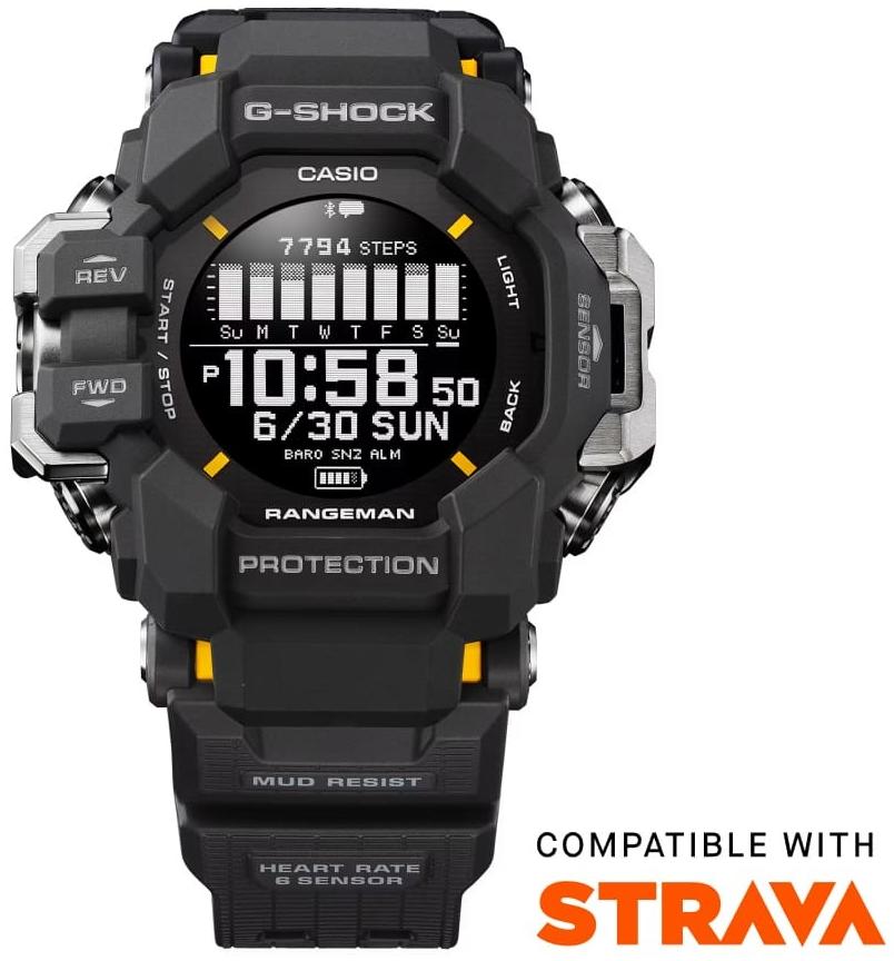 G-SHOCK GPR-H1000-1ER zegarek męski sportowy G-SHOCK Master of G pasek - miniatura 10