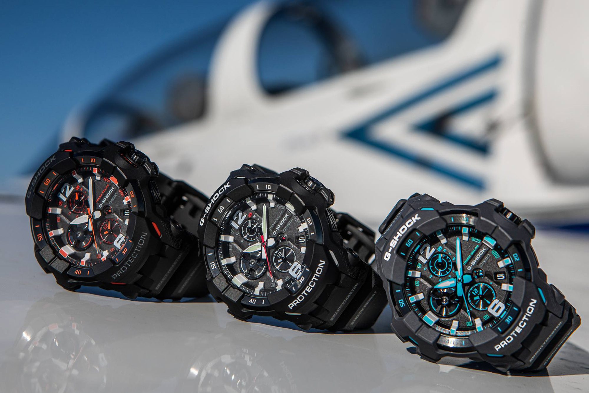 G-SHOCK GR-B300-1AER zegarek męski G-SHOCK Master of G czarny