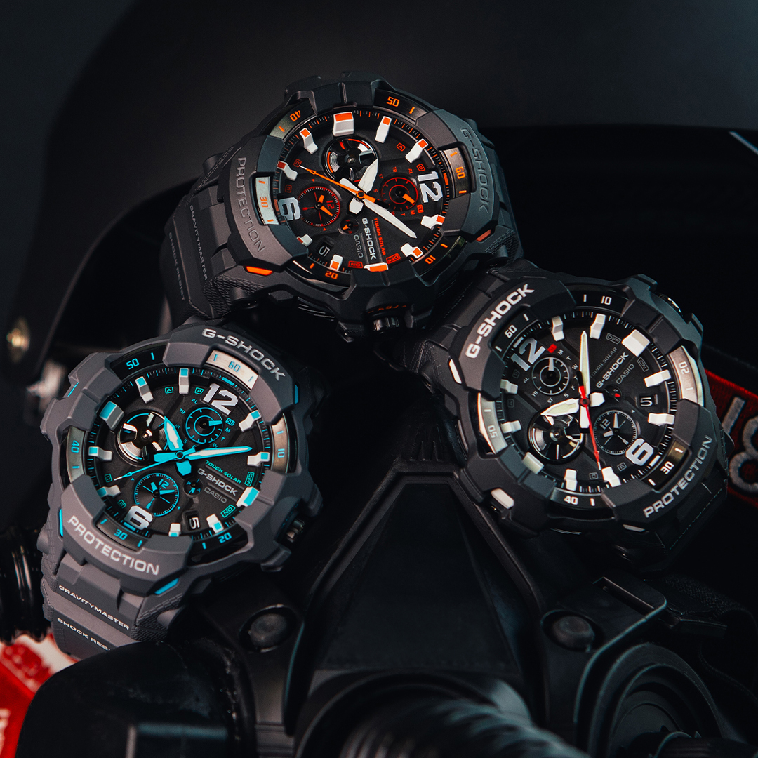 G-SHOCK GR-B300-1AER zegarek męski sportowy G-SHOCK Master of G pasek