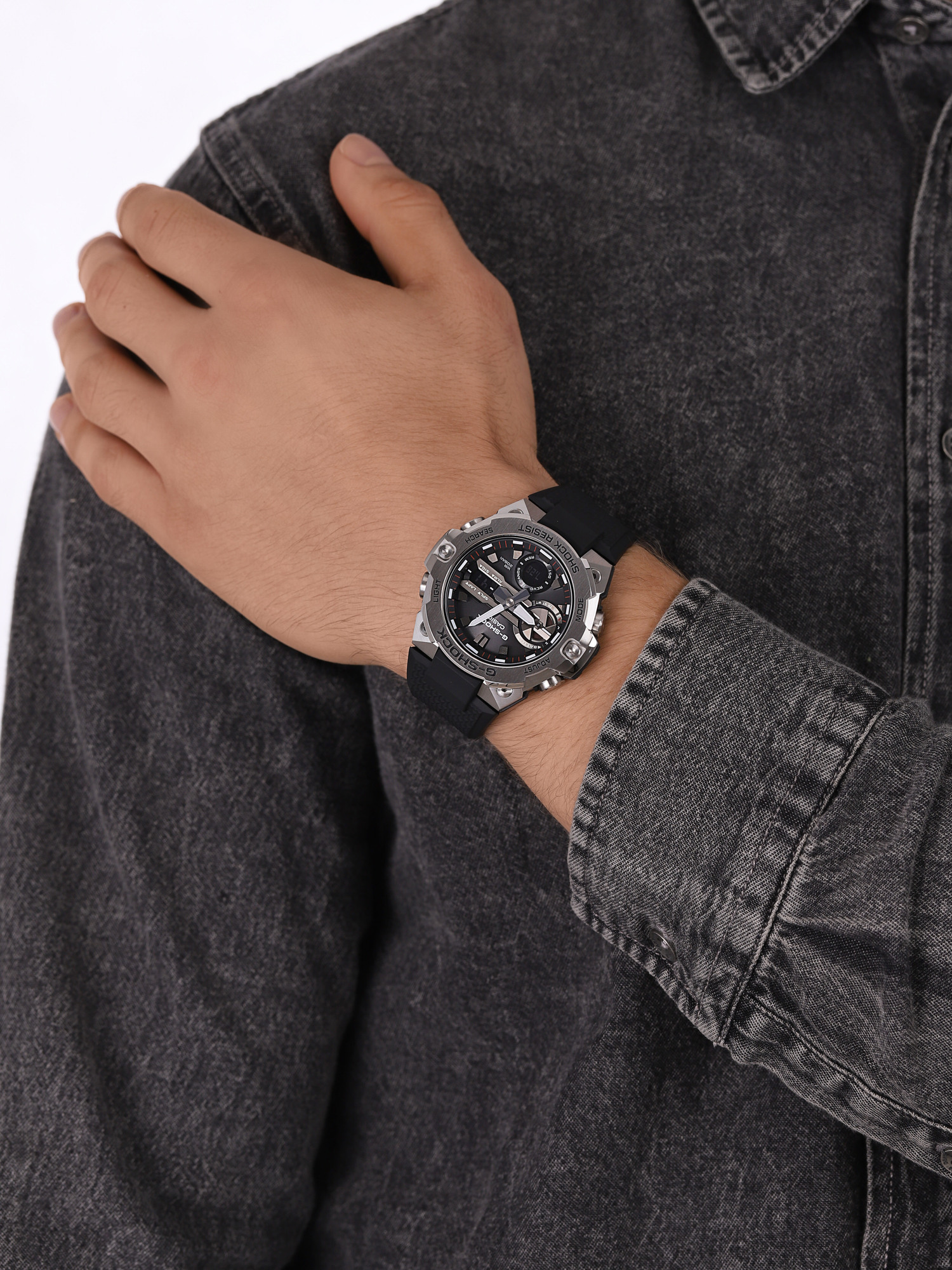 G-STEEL TOUGH SOLAR Casio G-SHOCK GST-B400-1AER - hover