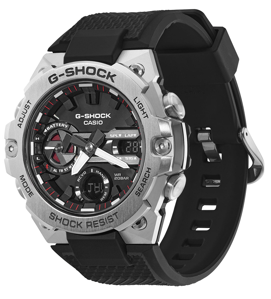 G-SHOCK GST-B400-1AER męski zegarek G-SHOCK G-STEEL bransoleta - miniatura 3