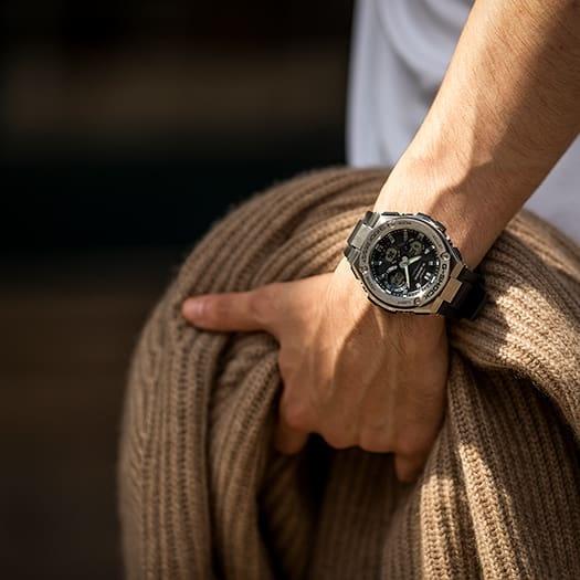 G-SHOCK GST-W110-1AER męski zegarek G-SHOCK G-STEEL pasek - miniatura 3