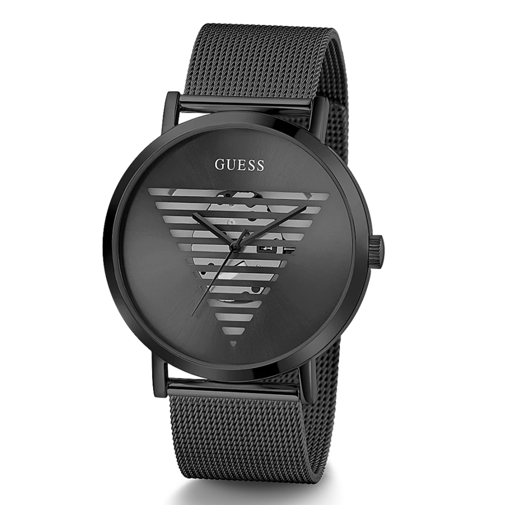 Guess GW0502G2 zegarek złoty klasyczny Męskie pasek - miniatura 5