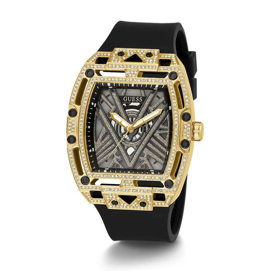 Guess GW0564G1 zegarek złoty fashion-modowy Męskie pasek - miniatura 3
