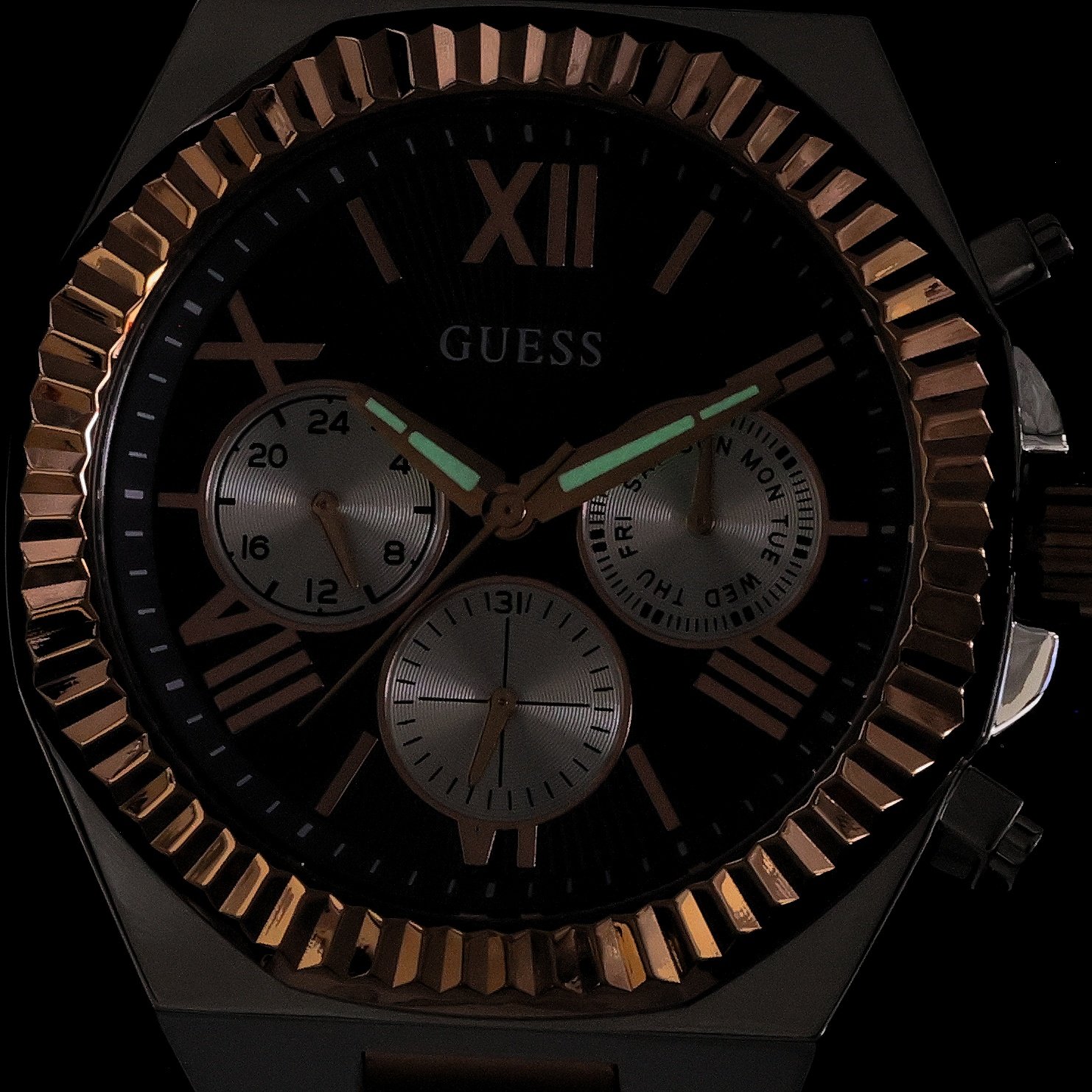 Guess GW0703G4 Equity Męskie fashion-modowy zegarek srebrny - miniatura 5