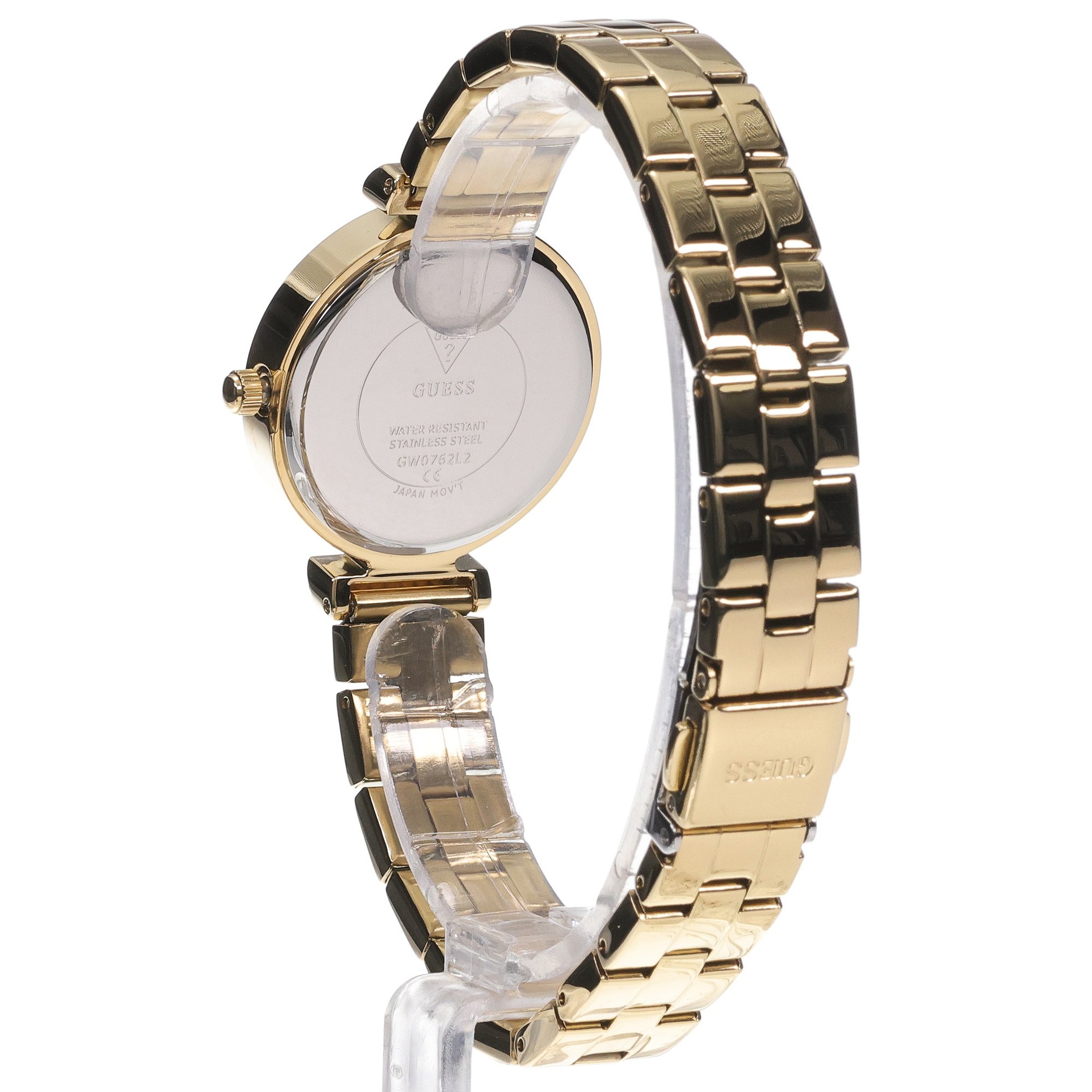 Guess GW0762L2 Array Gold 28mm Damskie biżuteryjny zegarek złoty - miniatura 4