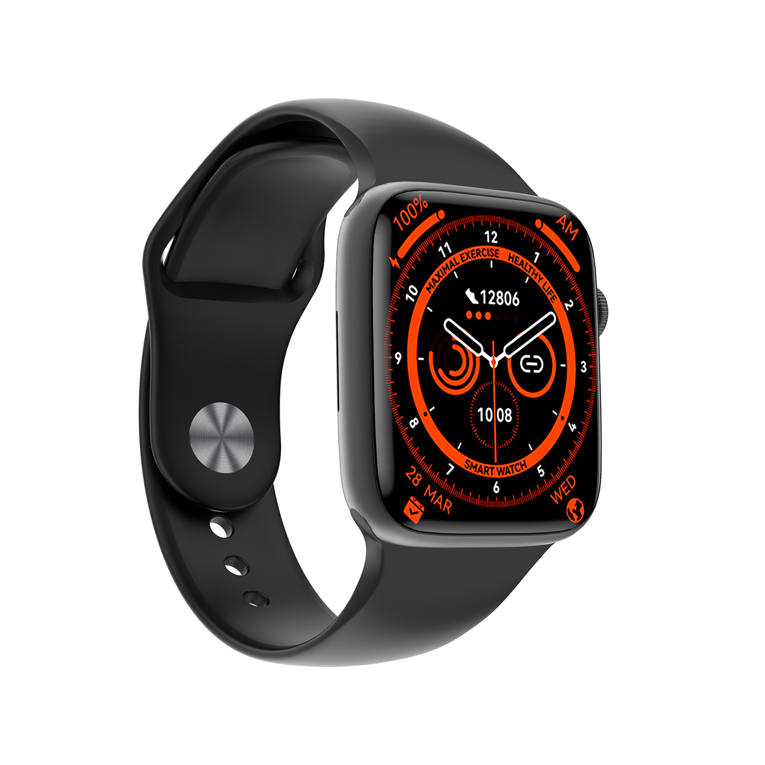 Hagen HC4714564 zegarek różowe złoto sportowy Smartwatch pasek - miniatura 3