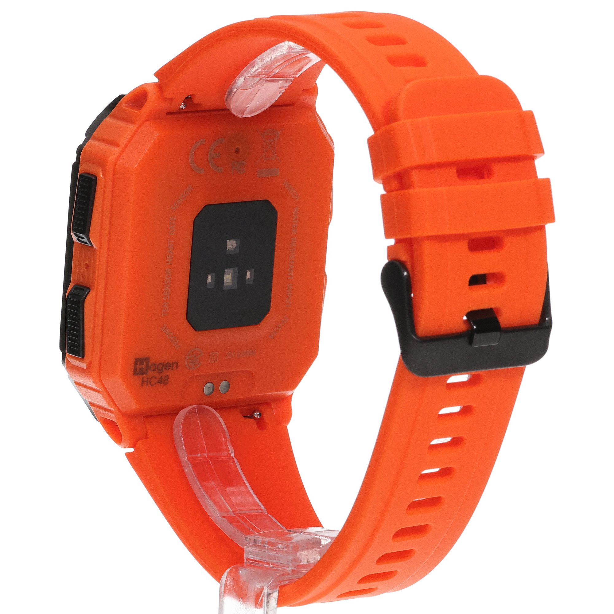 Hagen HC4828538 Smartwatch HC48 pomarańczowy zegarek wojskowy Smartwatch - miniatura 4