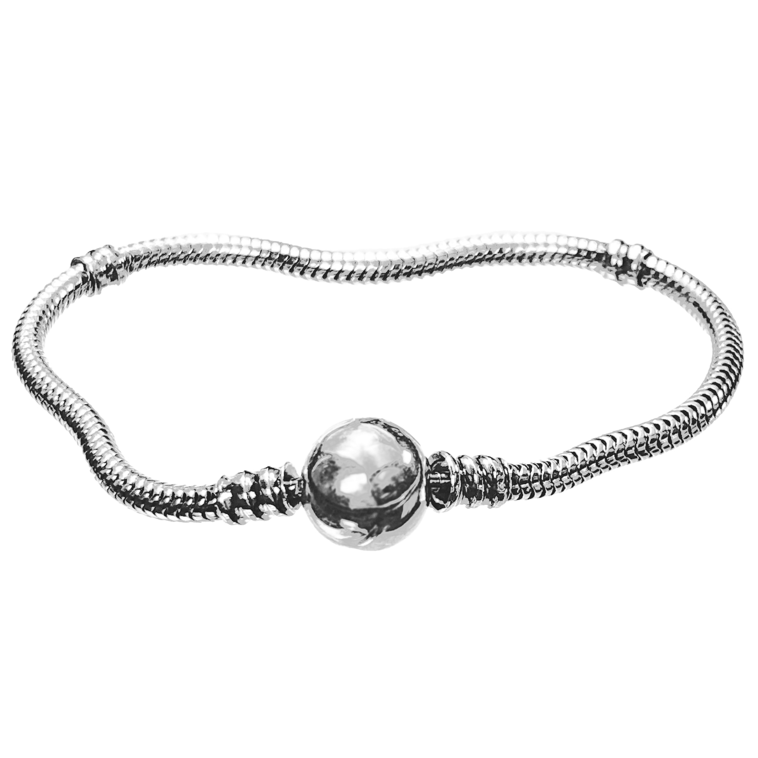 Bransoletka Modułowa - kulka Silver Top 60348ox-20 