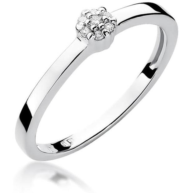 Pierścionek zaręczynowy z białego złota z brylantami Best Diamonds B0200-PI-AUB-DIW-02-00 